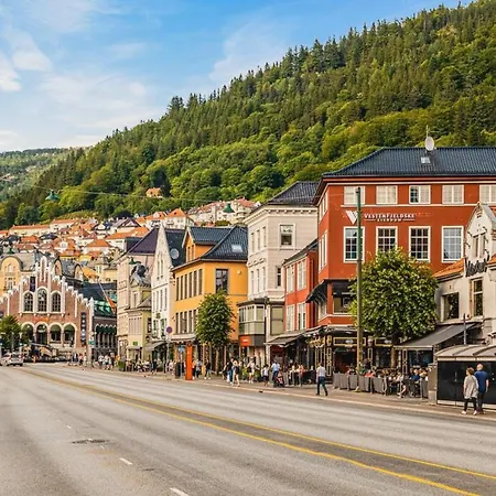 Dinbnb I Roof Terrace & Laundry In Sandviken Daire Bergen
