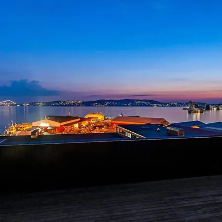 Dinbnb I Roof Terrace & Laundry In Sandviken 卑爾根