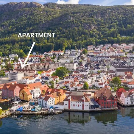 公寓 Dinbnb I Roof Terrace & Laundry In Sandviken *